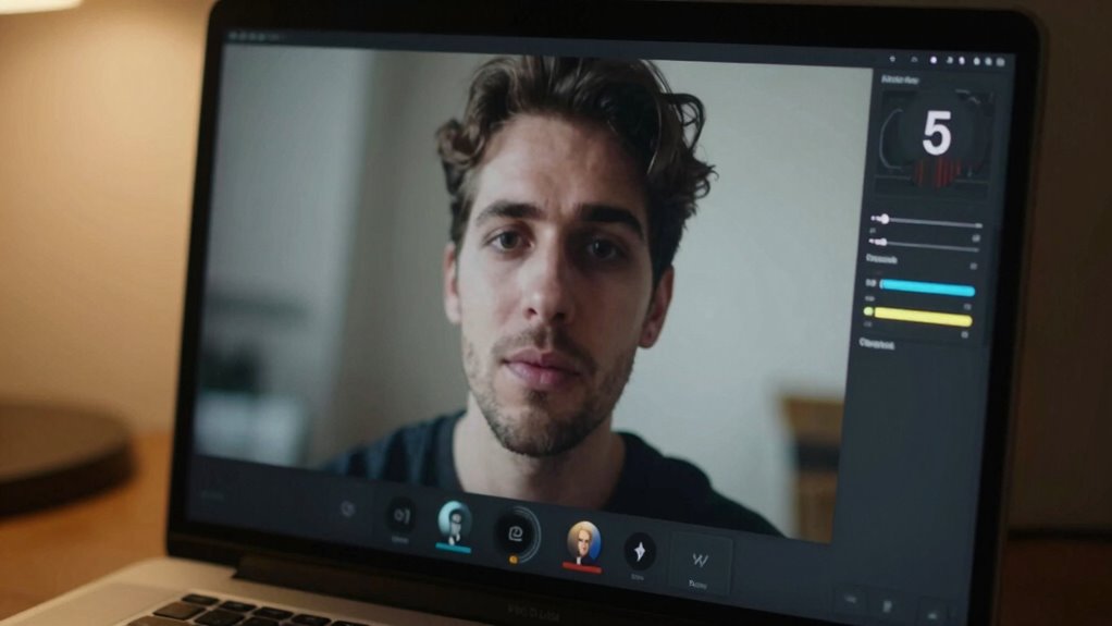 adjust camera brightness contrast