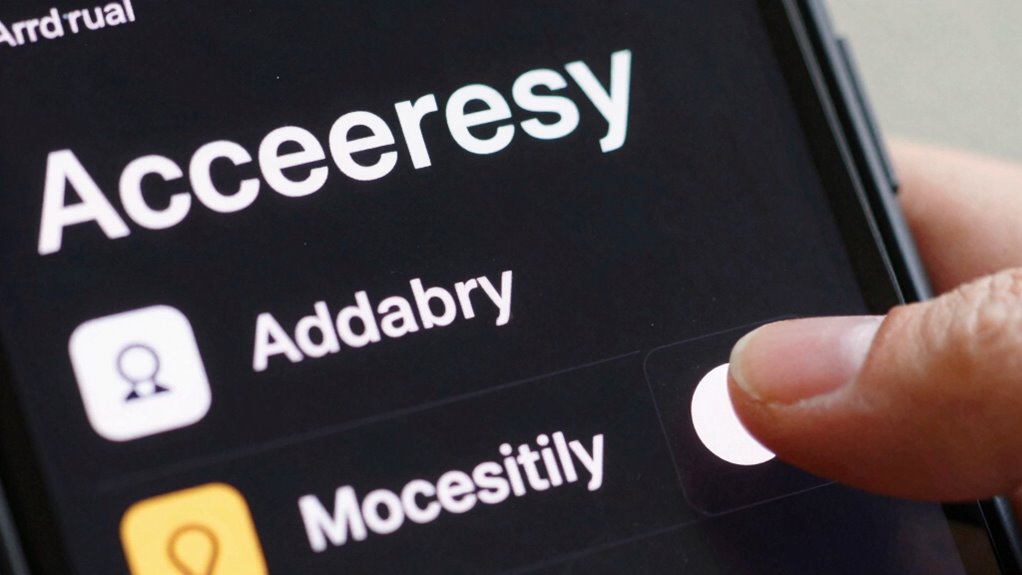 adjust display and accessibility settings