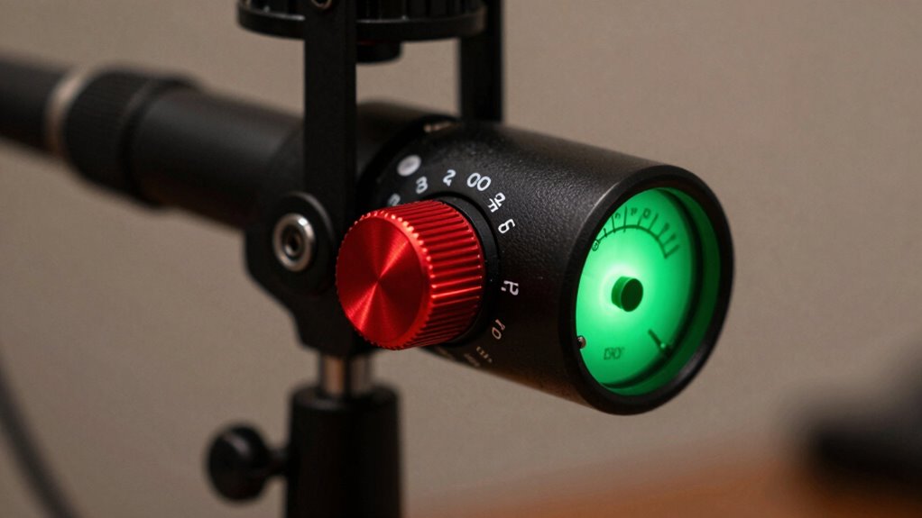 adjust microphone volume properly