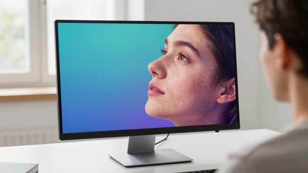 adjust monitor to eye level