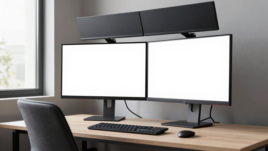 adjust monitors for comfort