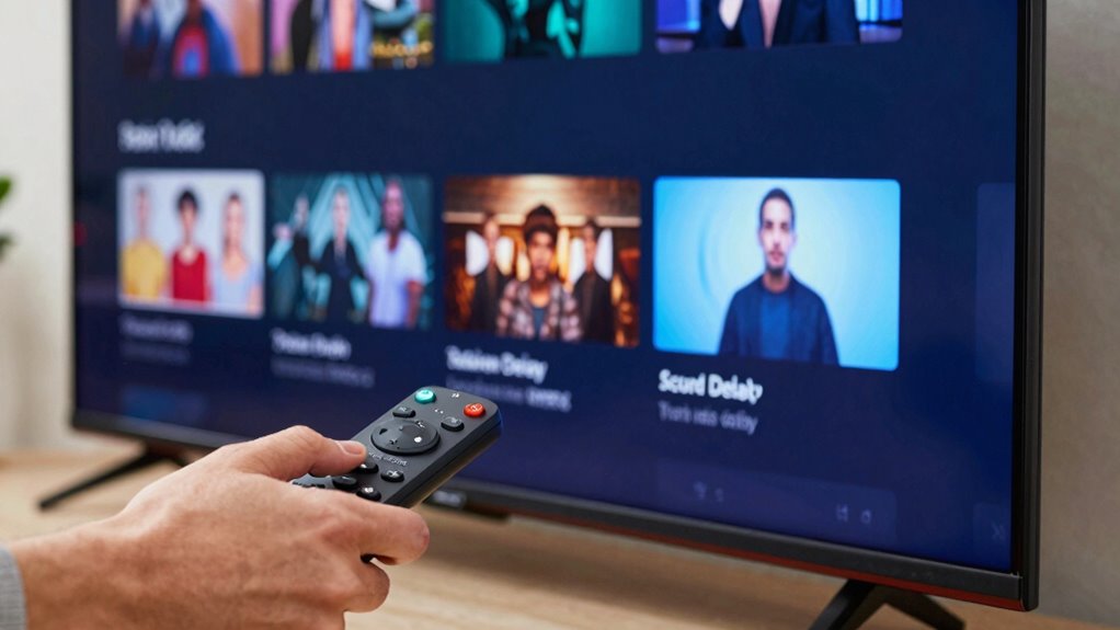 adjust tv audio sync settings