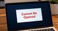 app opening error explained
