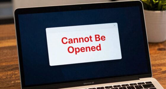 app opening error explained
