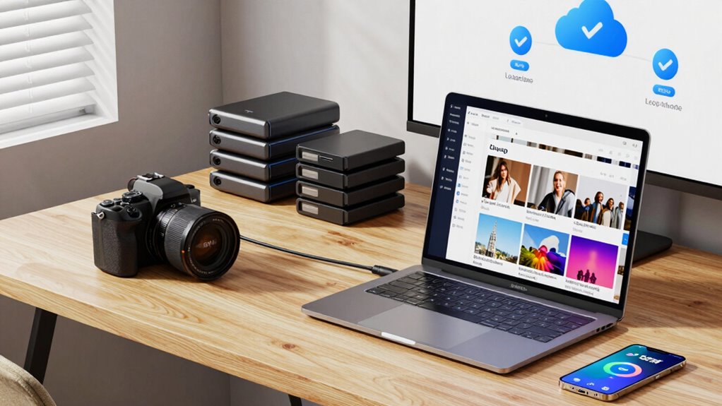 automatic photo backup protection