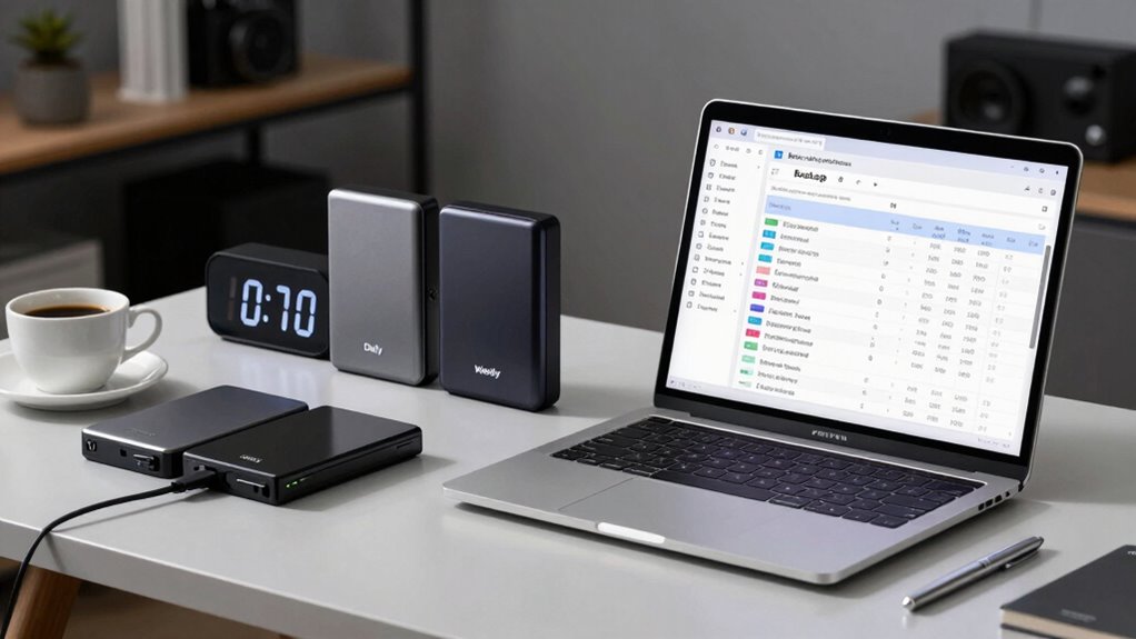 backup frequency and security