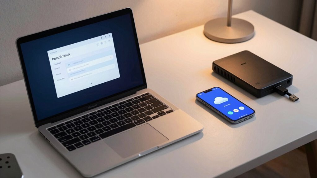 backup locations and recovery procedures
