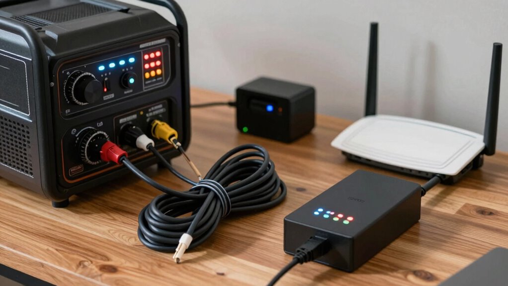 backup power setup steps