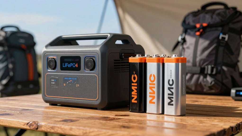 battery types comparison summary