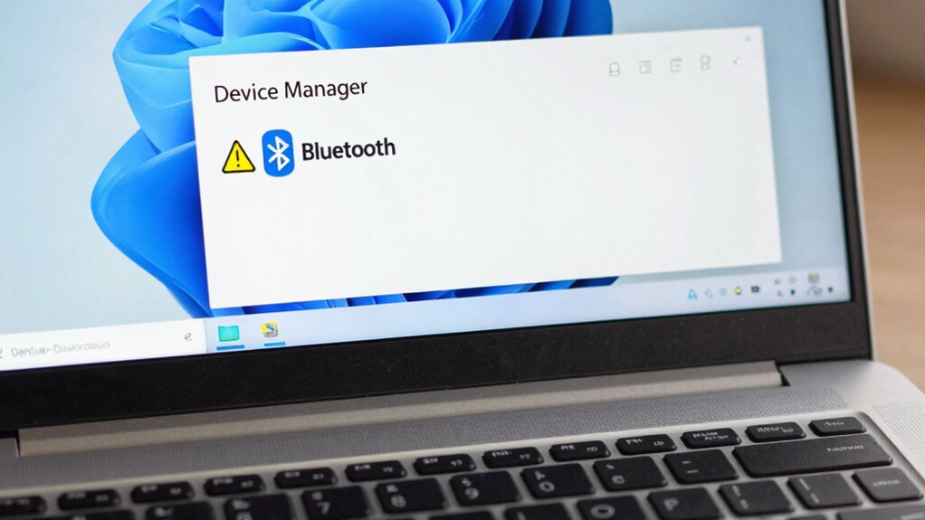 bluetooth adapter missing fix