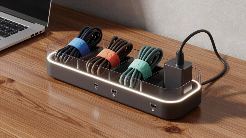 cable organization prevents damage