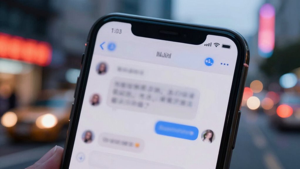 causes of blurry imessage photos