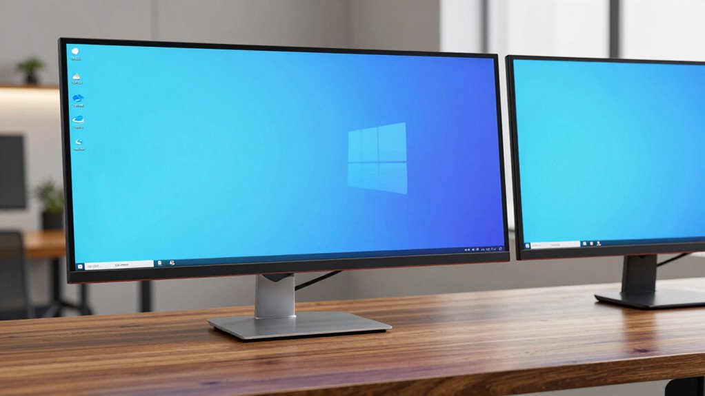 centered screen improves comfort