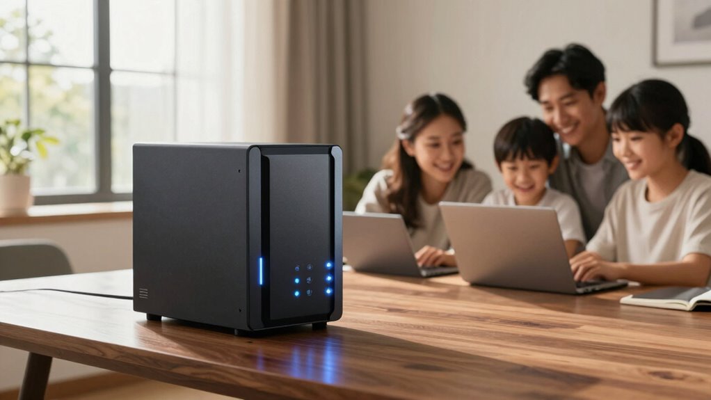 centralized secure family storage