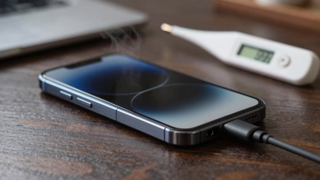 charging safety temperature checklist