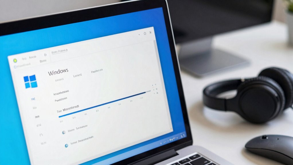 check and calibrate audio settings