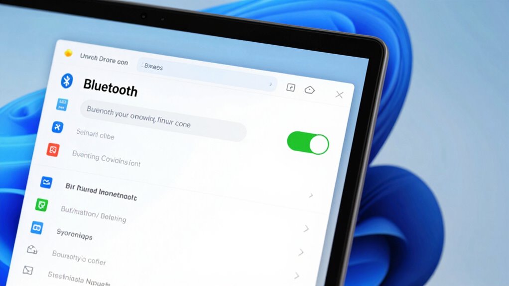 check bluetooth in settings