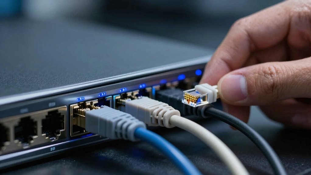 check cables and power