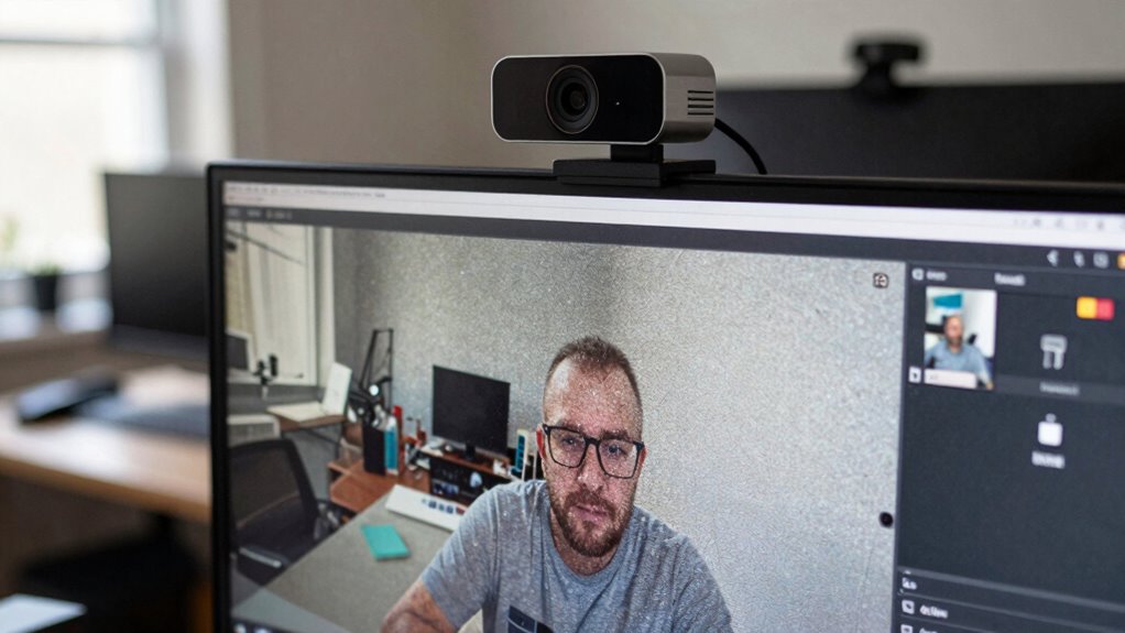 check camera lighting connections