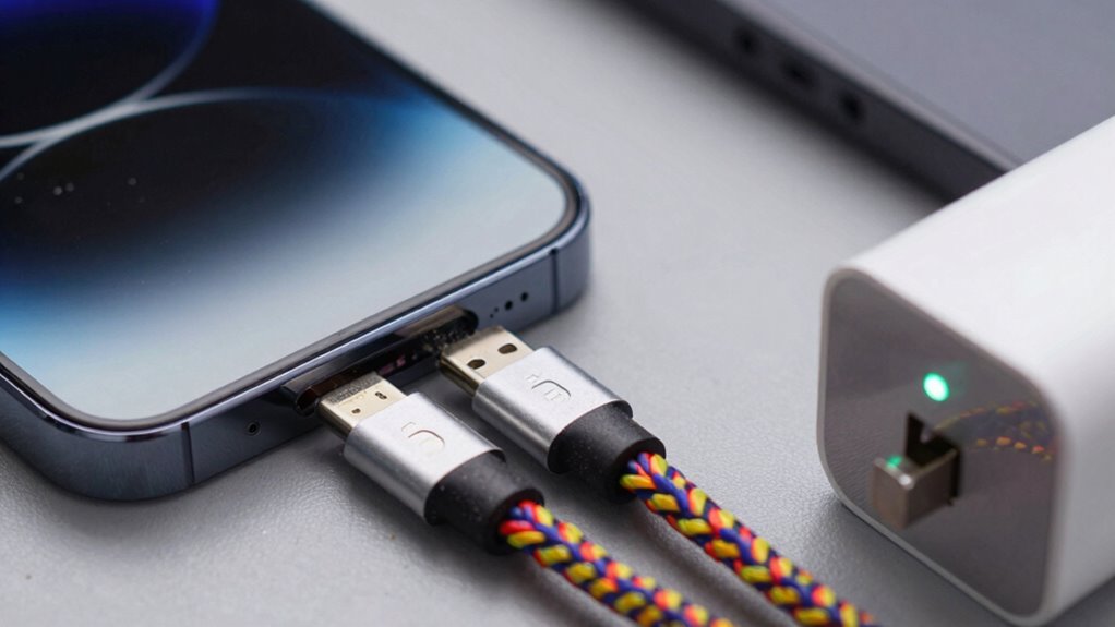 check charger battery and connections