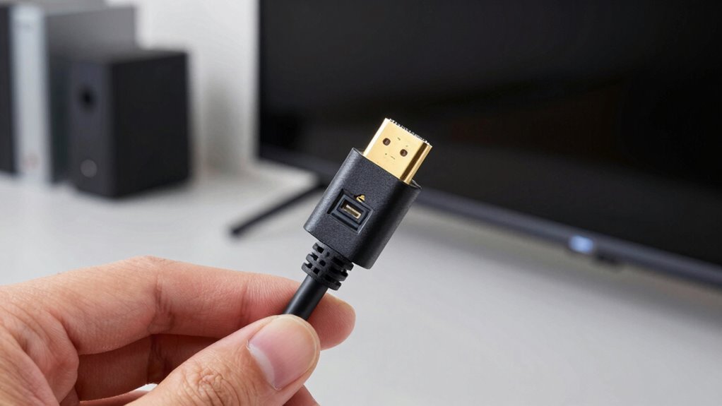 check hdmi cable and ports