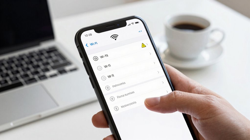 check network security and signals