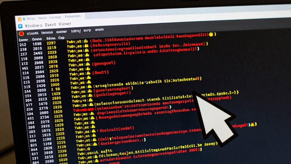 check windows event drive errors