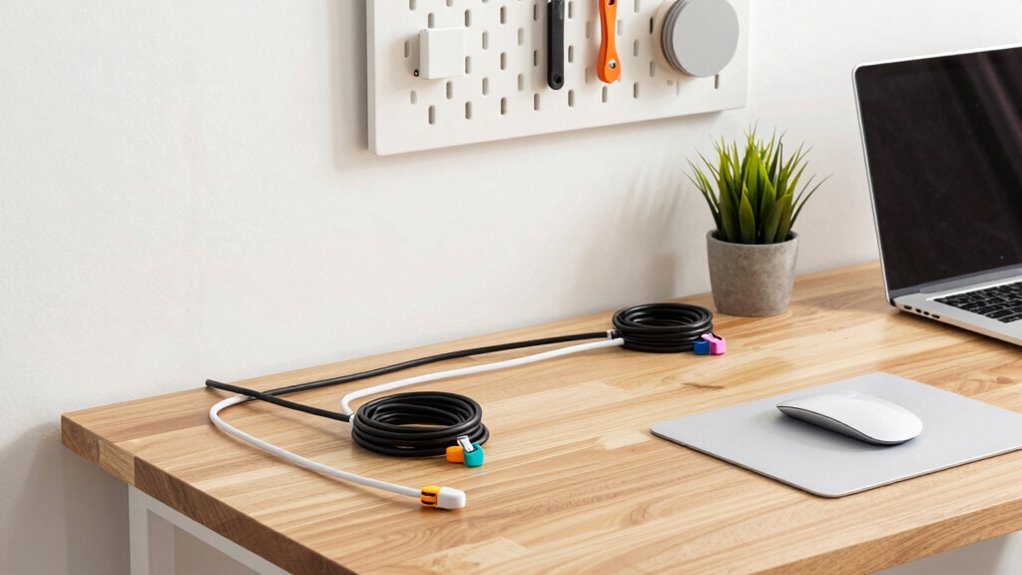 consistent cable organization habits