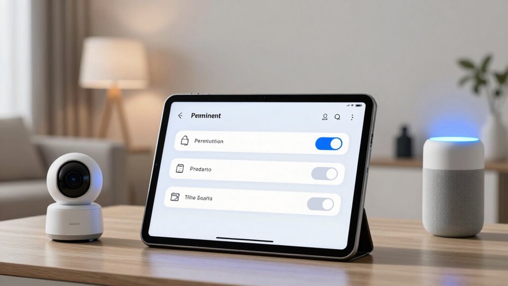 control access and permissions
