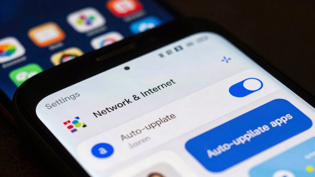 control android app updates