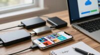 create android photo backups