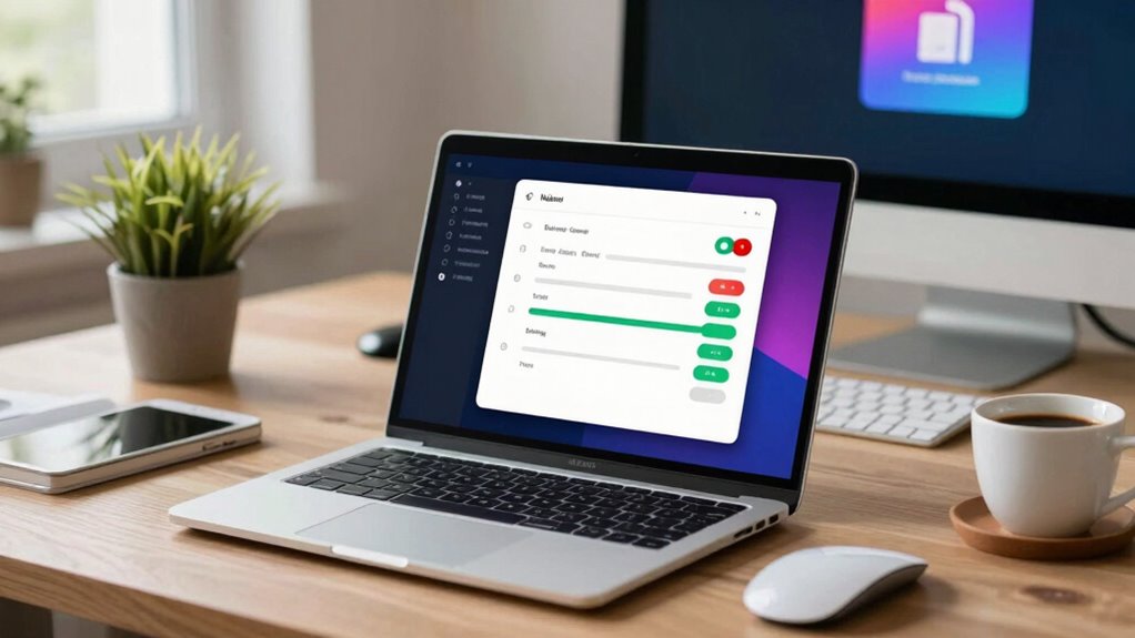 customized alert notifications setup