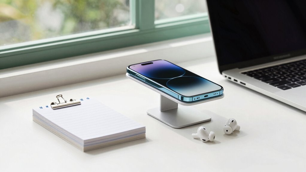 dedicated workspace organization routine