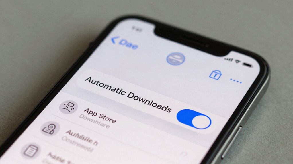 disable automatic app updates