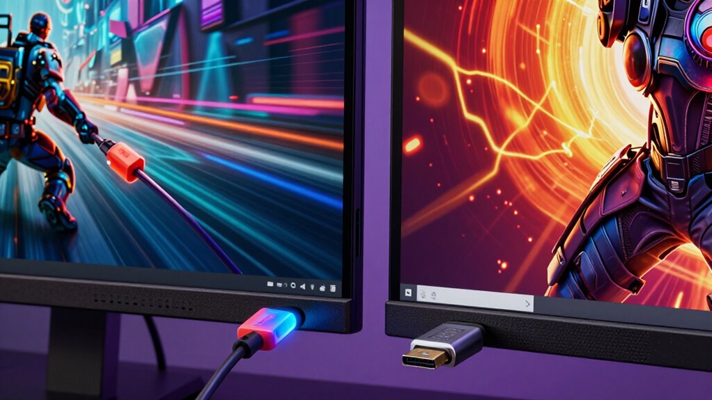 displayport minimizes latency