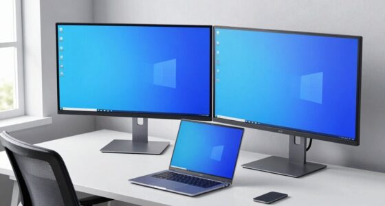 dual monitors for comfort