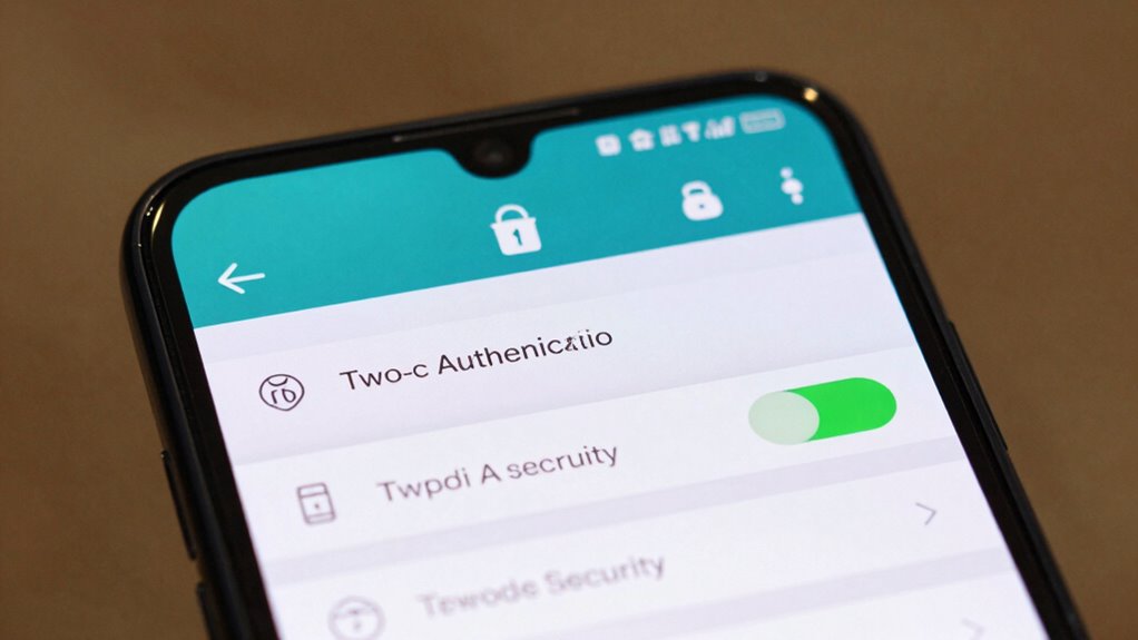 enable account two factor authentication