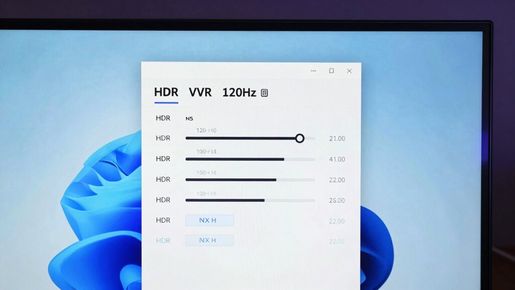 enable hdr for vibrant visuals