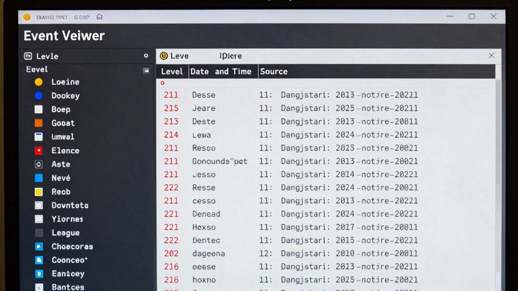event viewer navigation tips