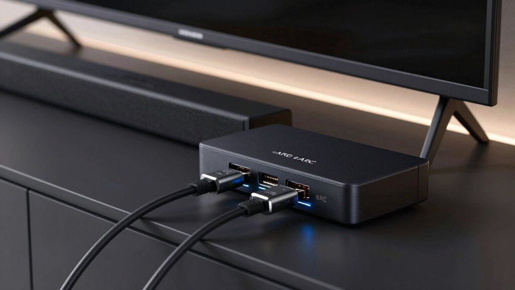 hdmi arc and earc audio transmission