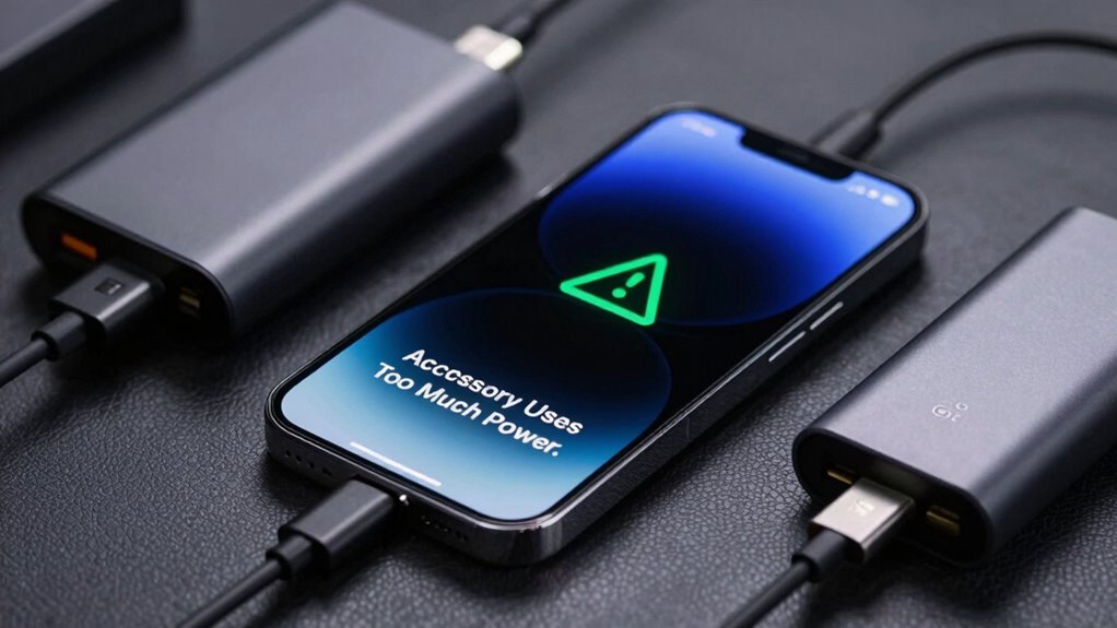 high power device warnings