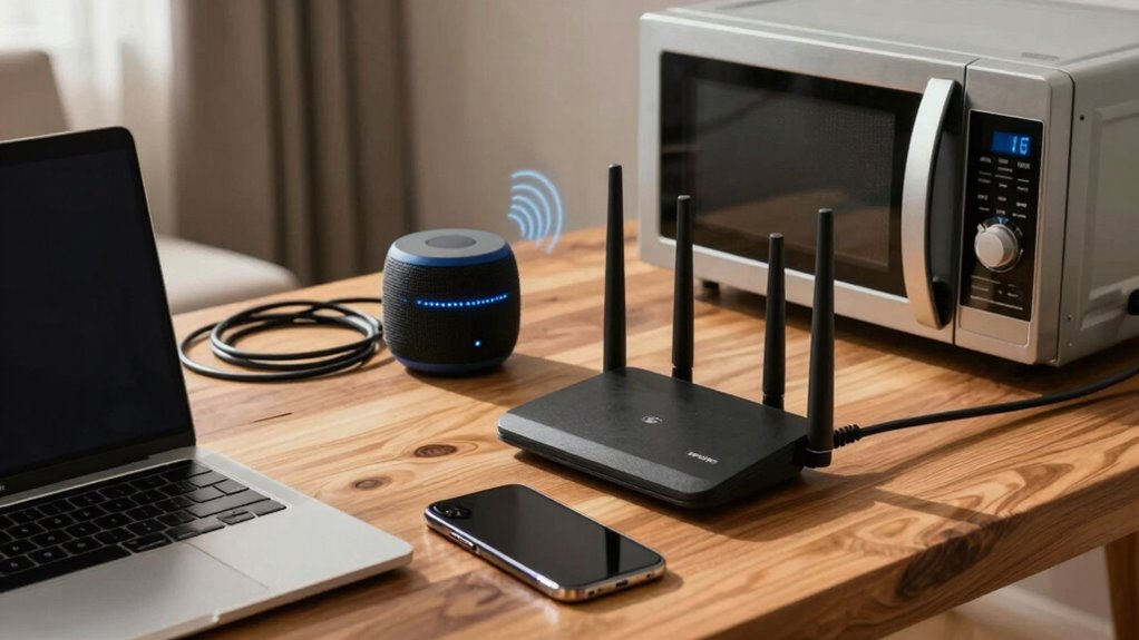 identify and reduce wi fi interference