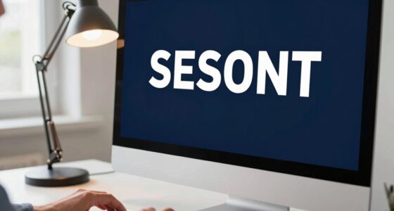 improve on screen text readability