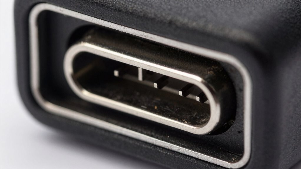 inspect usb c port visually carefully