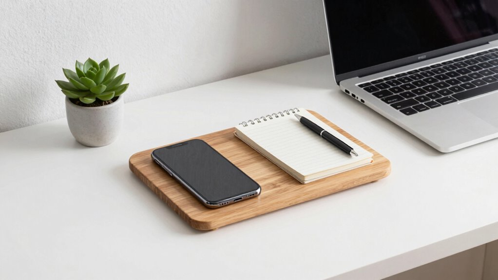keep essential workspace items