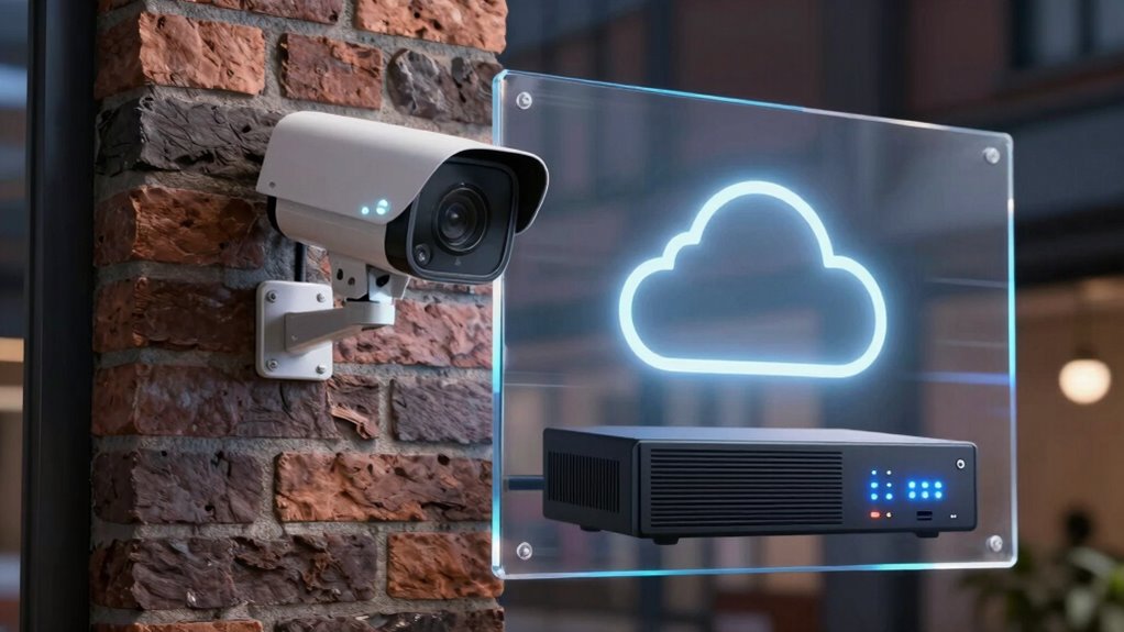 local and remote footage storage