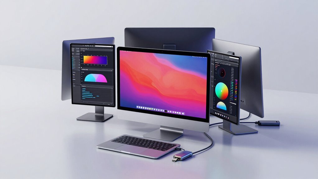 mac thunderbolt multiple displays