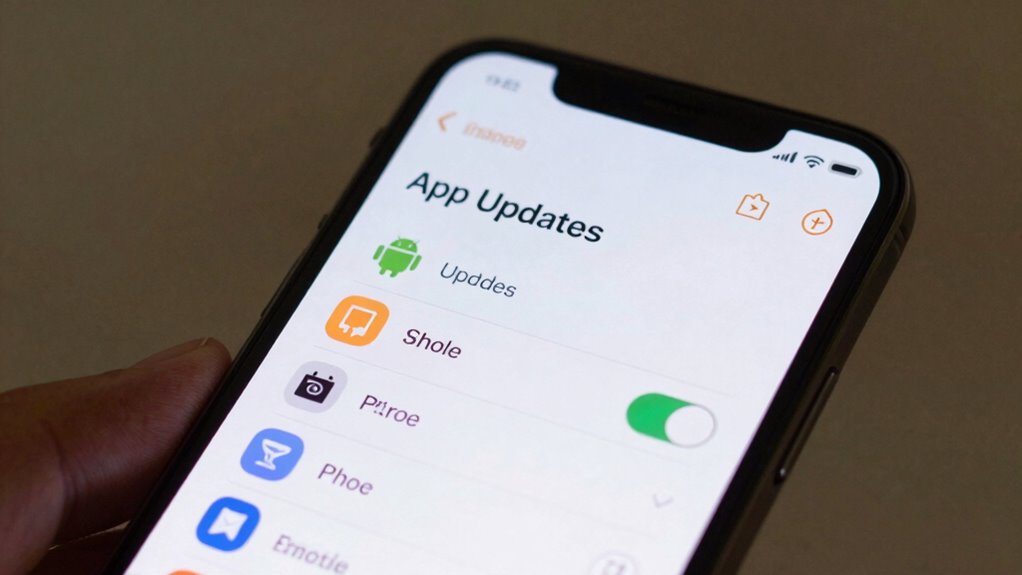 manage app update preferences