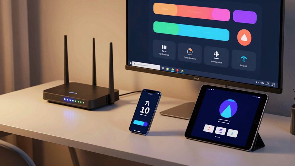 manage bandwidth for devices