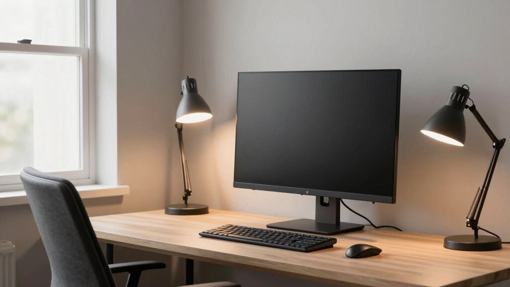 manage screen and lighting